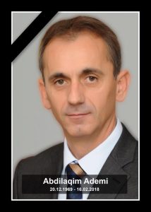 Telegram ngushëllimi për ndarjen nga jeta të ish Ministrit të Arsimit, Abdilaqim Ademi