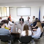 VIZITË STUDIMORE E STUDENTËVE TË UNT-SË NË MINISTRINË PËR POLITIKË SOCIALE