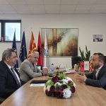 MTU RECTOR, FULL PROF. BEKIM FETAJI, PH.D., HOSTS MAYOR OF CHASHKA MUNICIPALITY, MR. SUAT SHAQIRI, FOR WORKING MEETING
